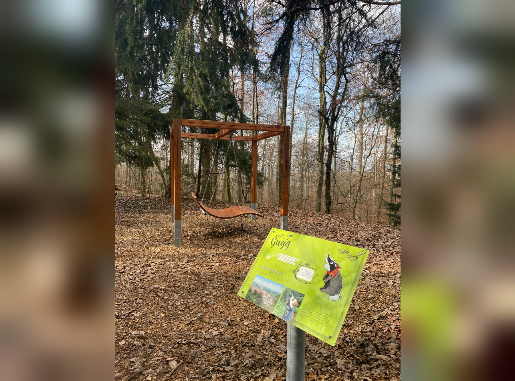 Diane Dachs Waldpfad Karlsruhe – Ausflug mit Kindern, Foto 3