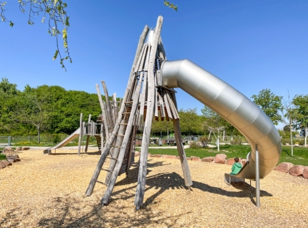 Spielplatz Wilde Düne Stutensee – Ausflug mit Kindern, Foto 4