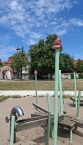 Spielen im Lustgarten in Ulm