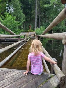Wassertretbecken im Nixenweiher