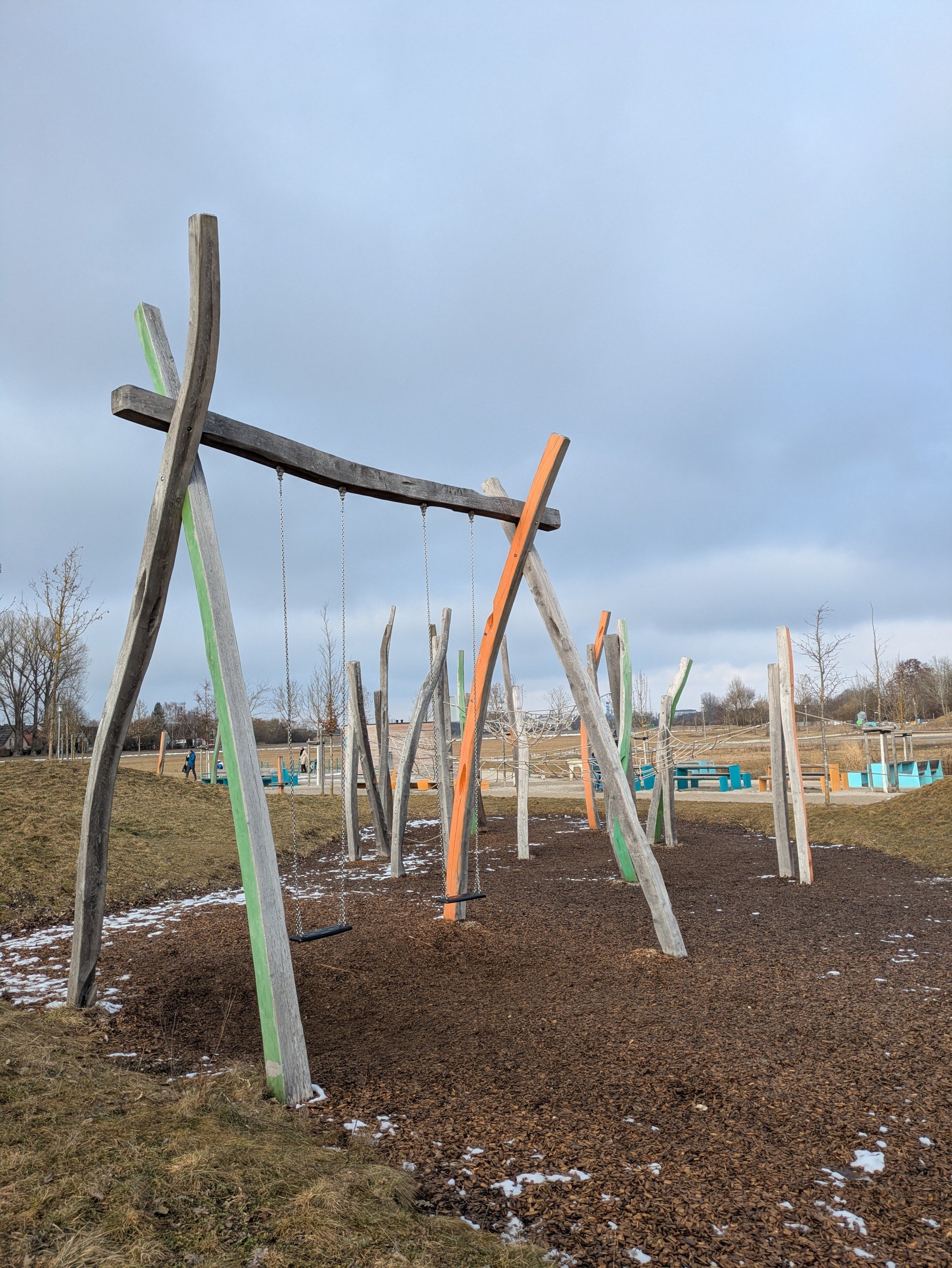 Abenteuerspielplatz Bürgerpark Garching – Ausflug mit Kindern, Foto 2
