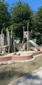 Stadtpark Erding mit Wasserspielplatz