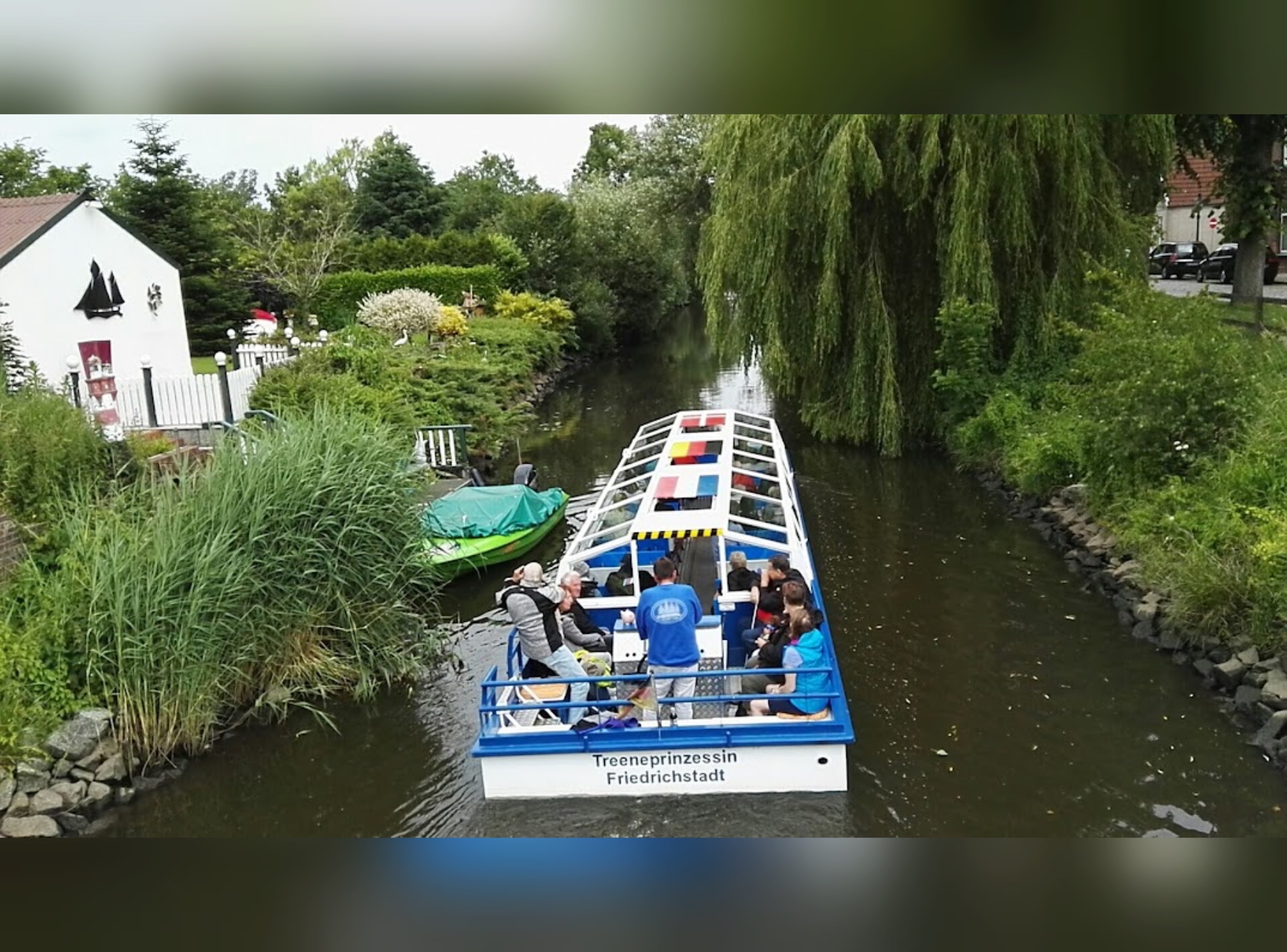 Friedrichstädter Grachtenfahrt ‚Prinzen-Linie‘ – Ausflug mit Kindern, Foto 4