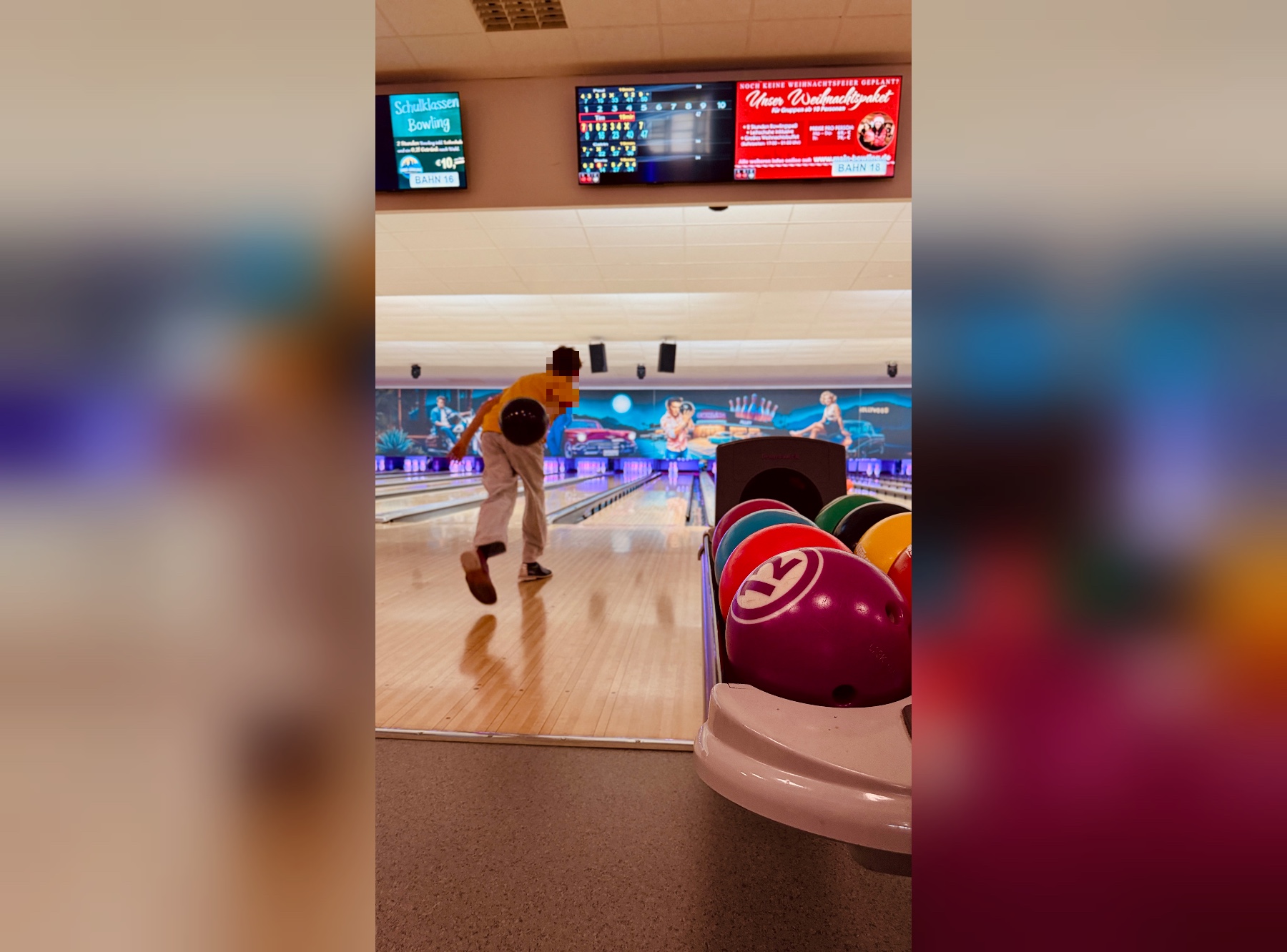 Main Bowling Frankfurt Eschersheim – Ausflug mit Kindern, Foto 2
